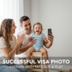 How to prepare a child for a visa photo