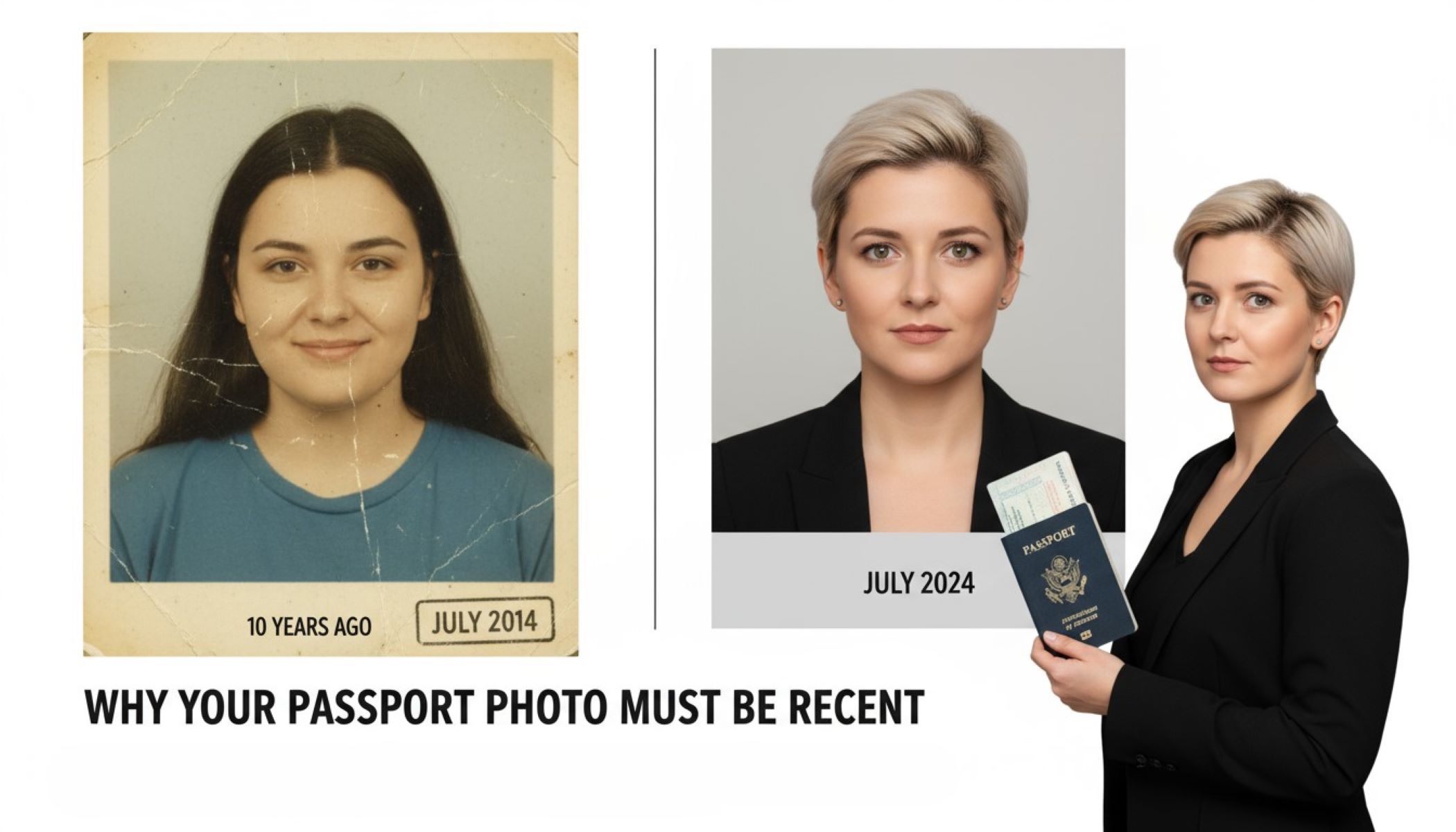 Why your passport photo must be recent
